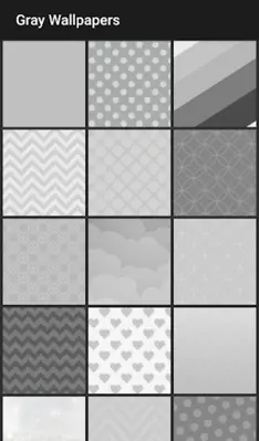 Gray Wallpapers android App screenshot 1